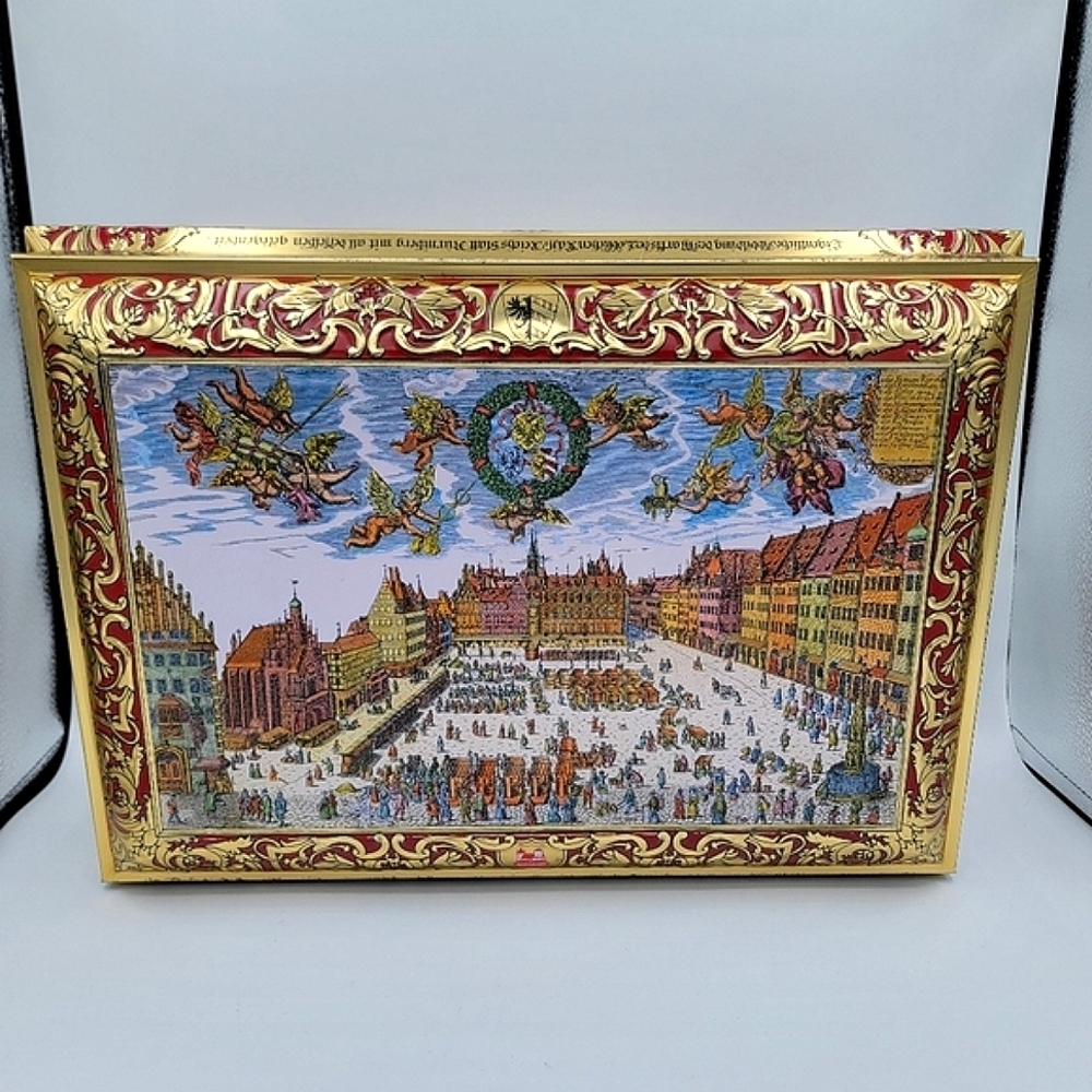 Vintage Tin E. Otto Schmidt #1917